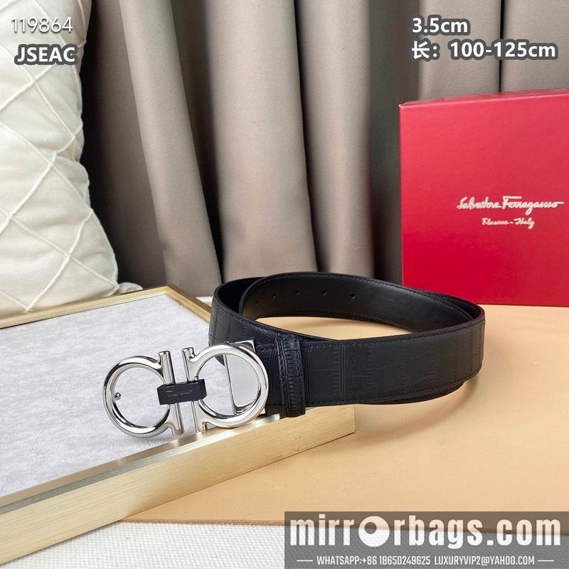 Ferragamo belt 35mmX100-125cm 8L072008