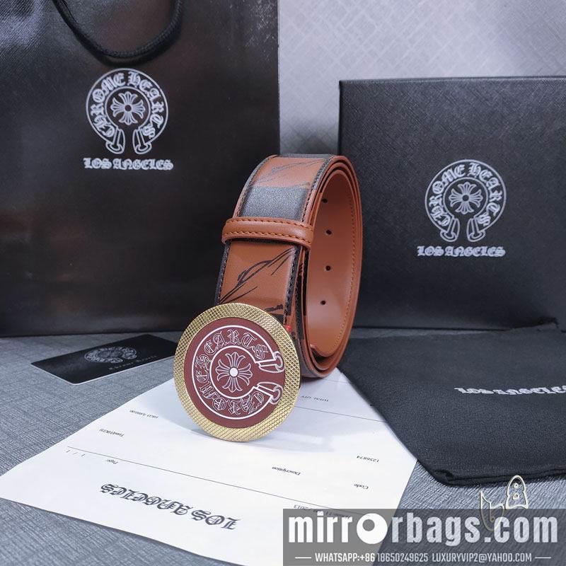 Chrome Hearts belt 38mmX80-125cm lb082003