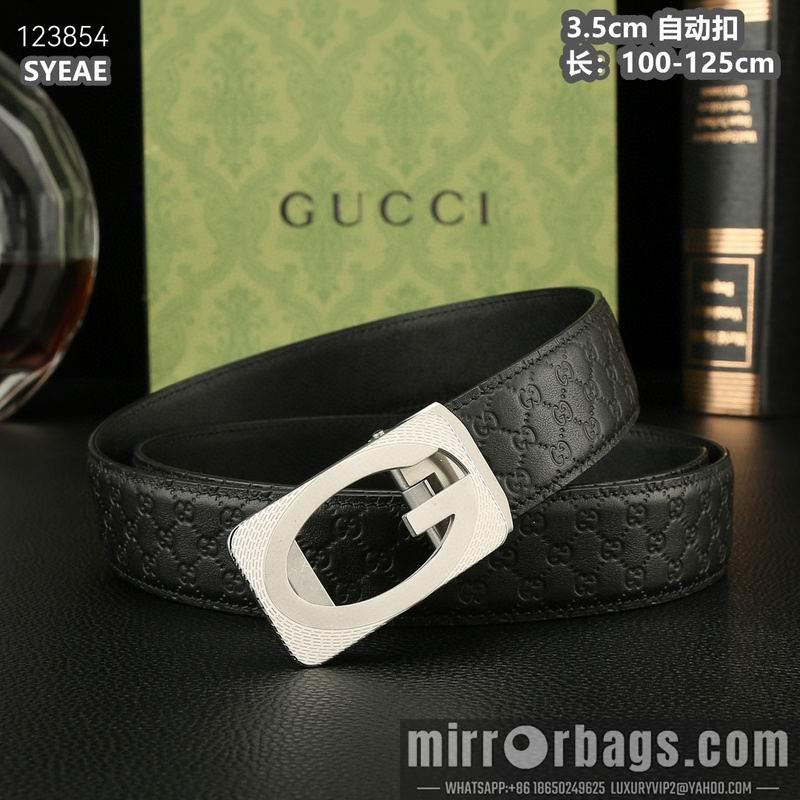 Gucci belt 35mmX100-125cm 8L39
