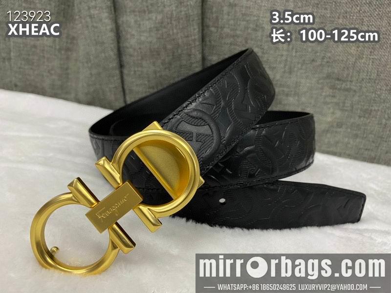 Ferragamo belt 35mmX100-125cm 8L46