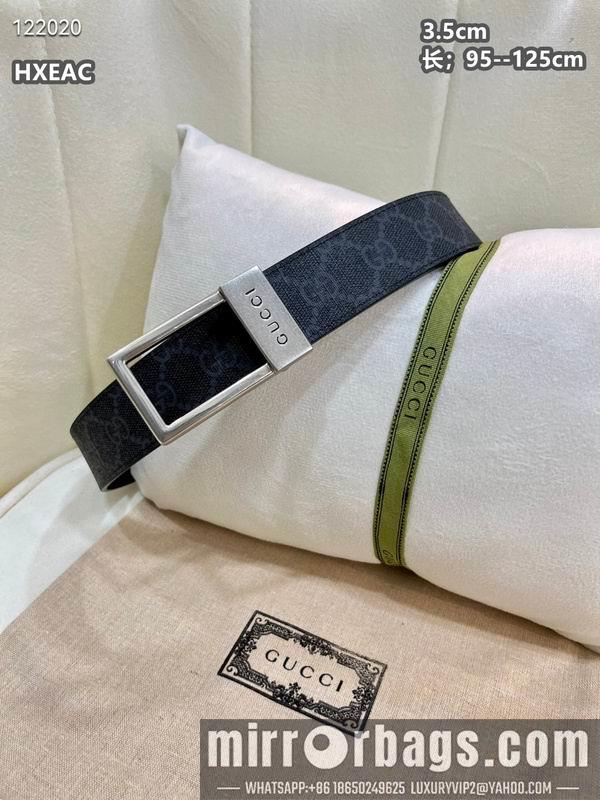 Gucci belt 35mmX95-125cm 8L02