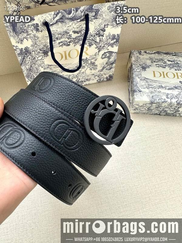 Dior belt 35mmX100-125cm 8L31