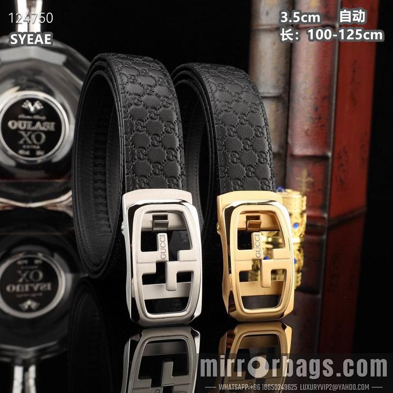 Gucci belt 35mmX100-125cm 8L27
