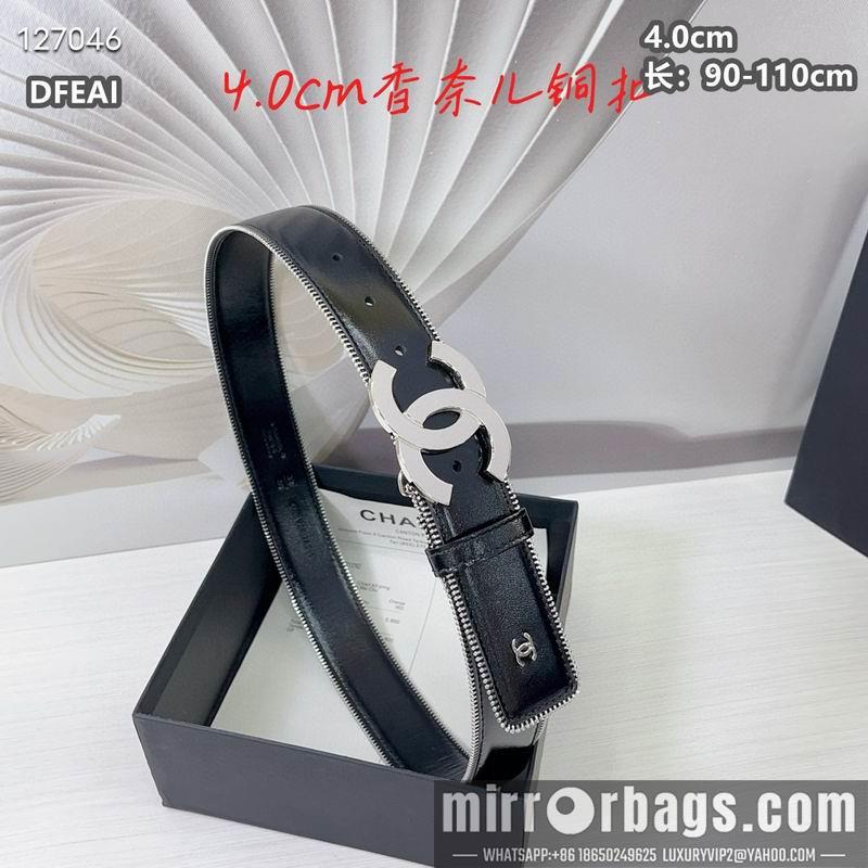 Chanel belt 40mmX90-115cm 8L03