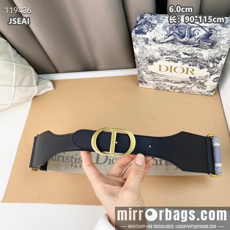 Dior belt 60mmX90-115cm 8L040801