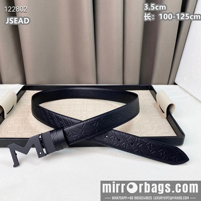 Montblanc belt 35mmX100-125cm 8L25
