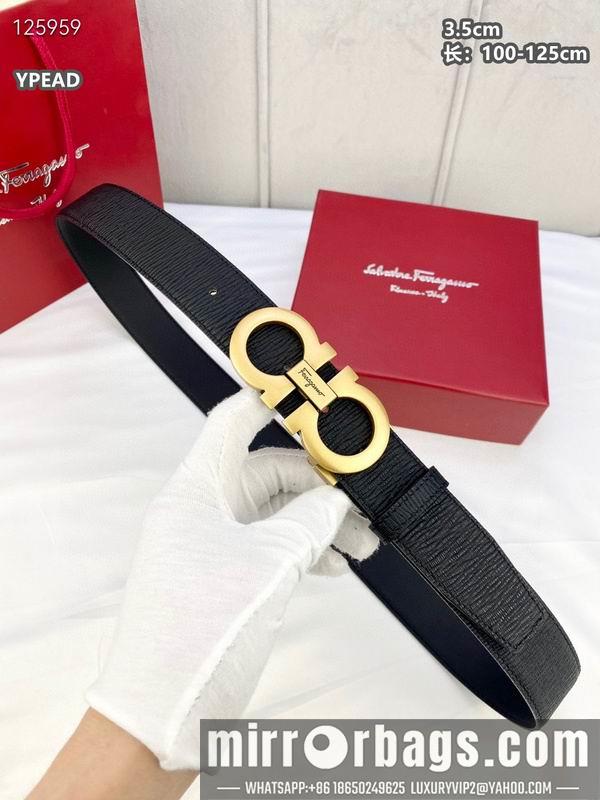 Ferragamo belt 35mmX100-125cm 8L24