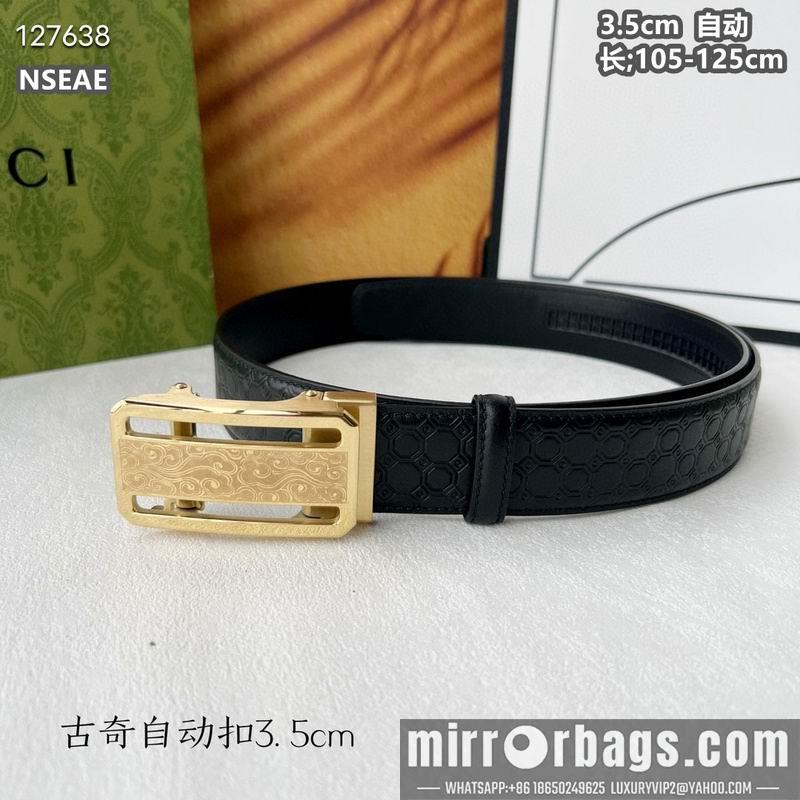 Gucci belt 35mmX105-125cm 8L85