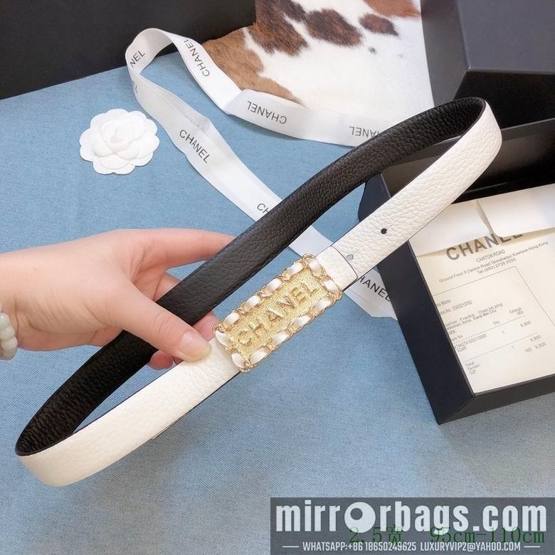 Chanel Belt 25mmX95-110CM C 7D526