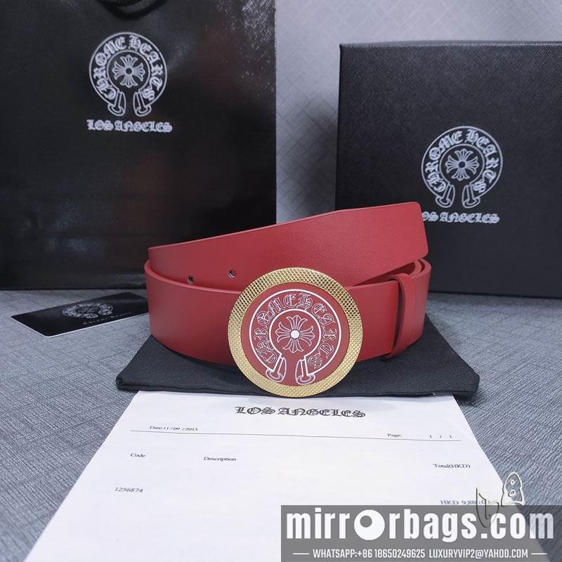 Chrome Hearts belt 38mmX80-125cm lb082001