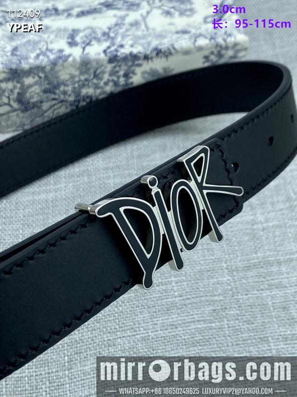 Dior belt 30mmX95-115cm 8L10
