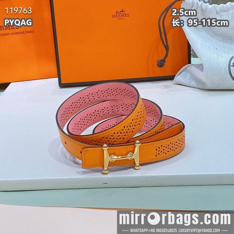 Hermes belt 25mmX95-115cm 8L040801