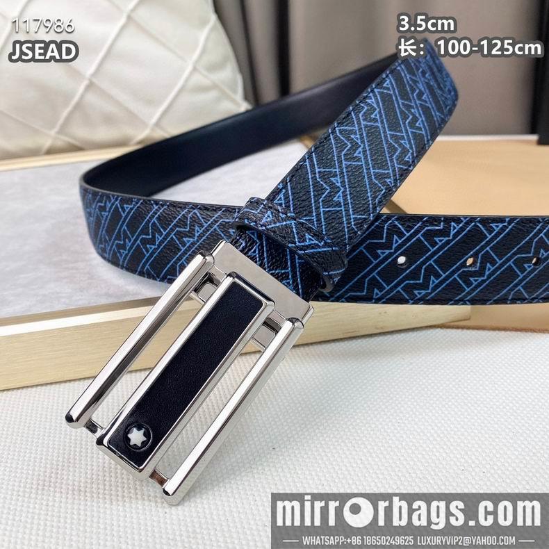 Montblanc belt 35mmX100-125cm 8L12