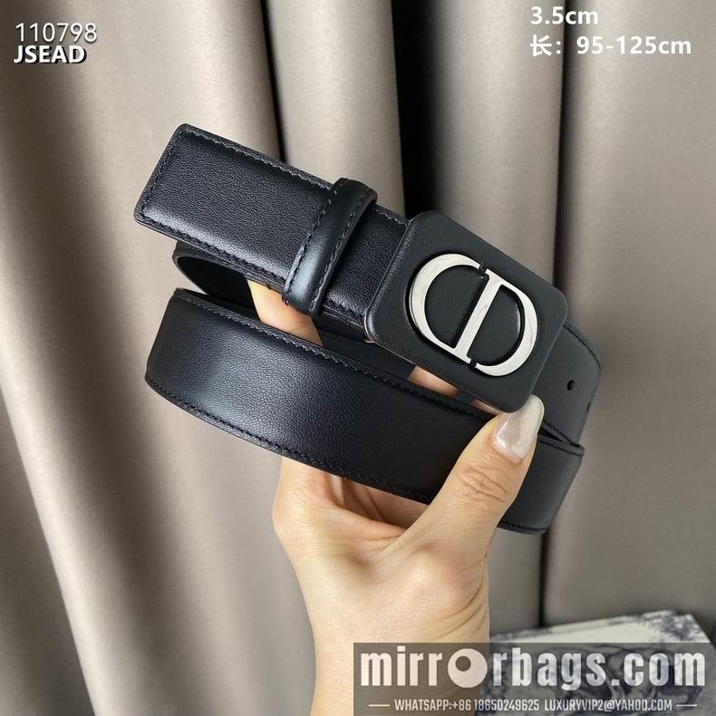 Dior Belt 35mm 95-125cm 8L07