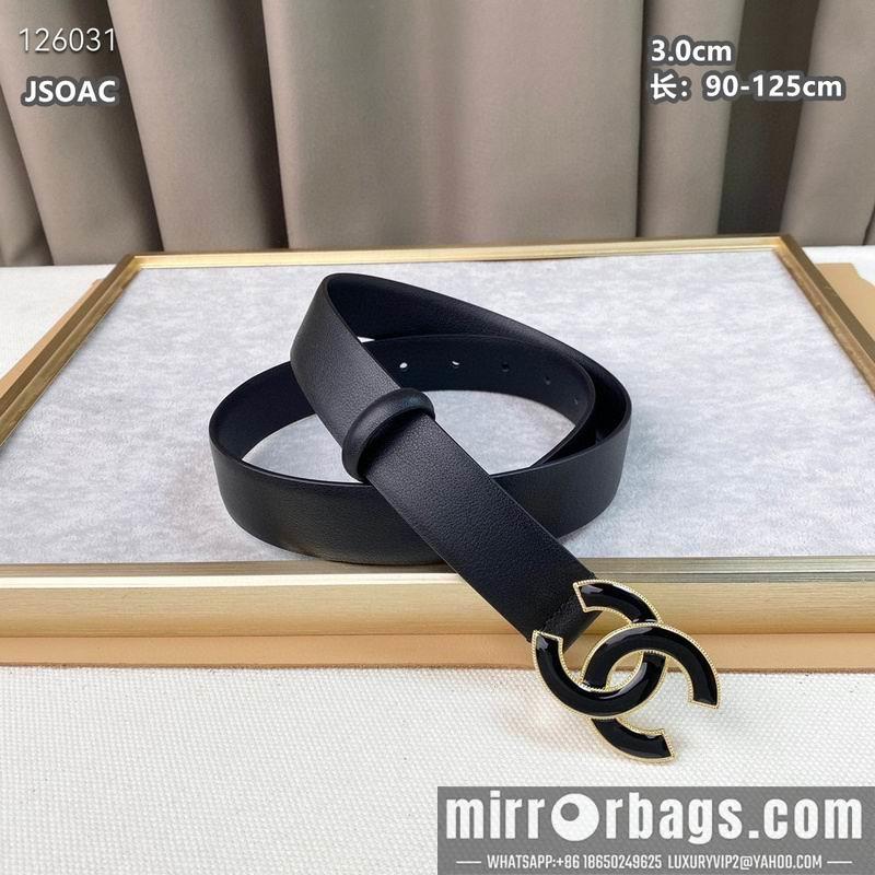 Chanel belt 30mmX90-125cm 8L15