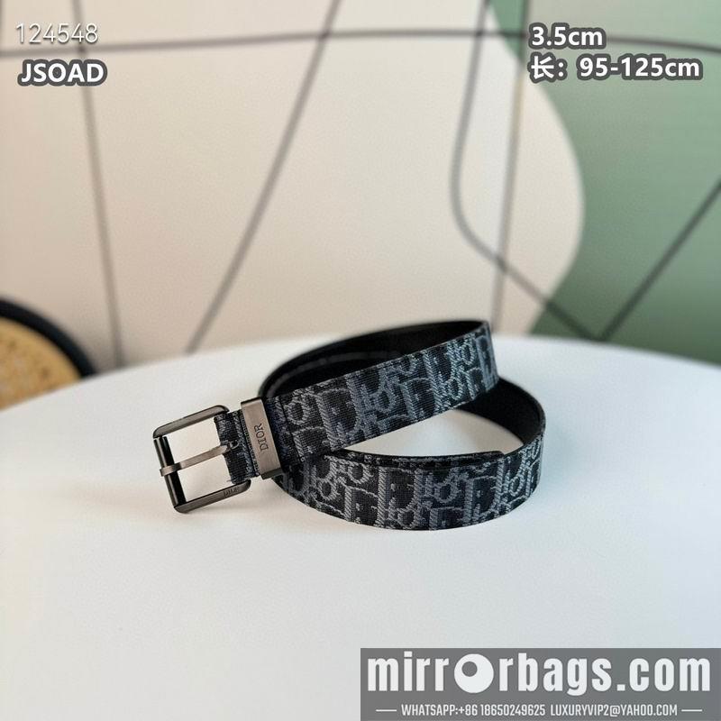 Dior belt 35mmX95-125cm 8L28