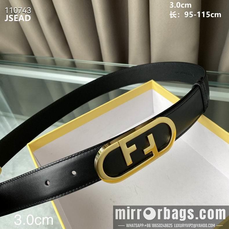 Fendi Belt 30mmX90-115cm 8L02