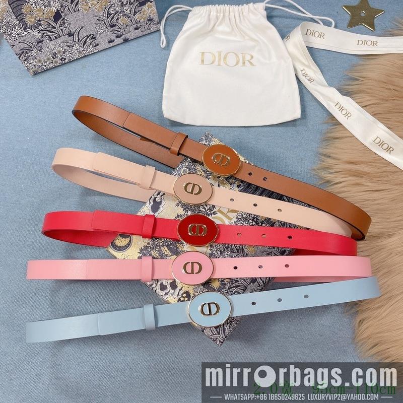 Dior Belt 20mmX95-110cm 7d01