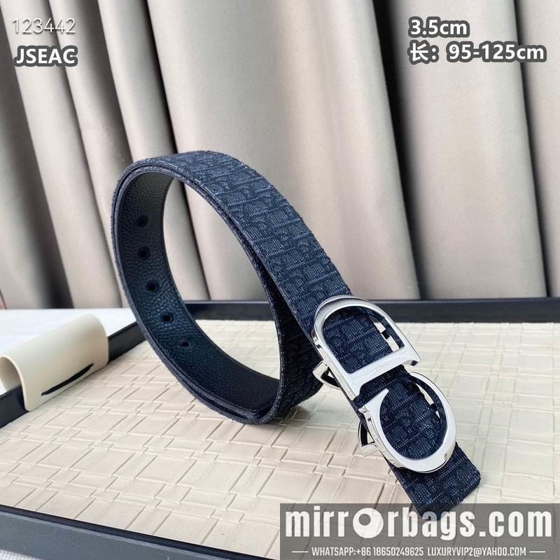 Dior belt 35mmX95-125cm 8L24