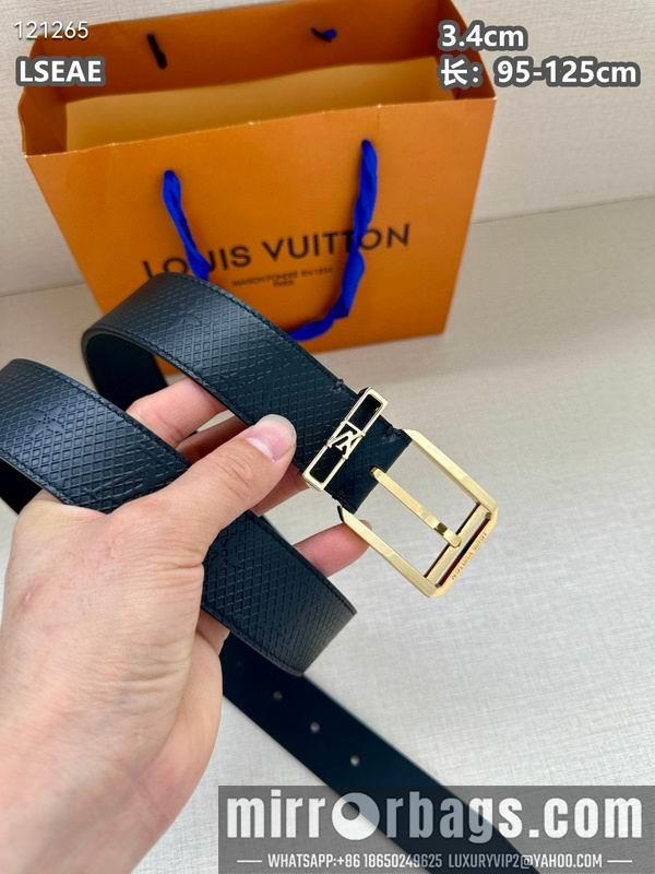 LV belt 34mmX95-125cm 8L28