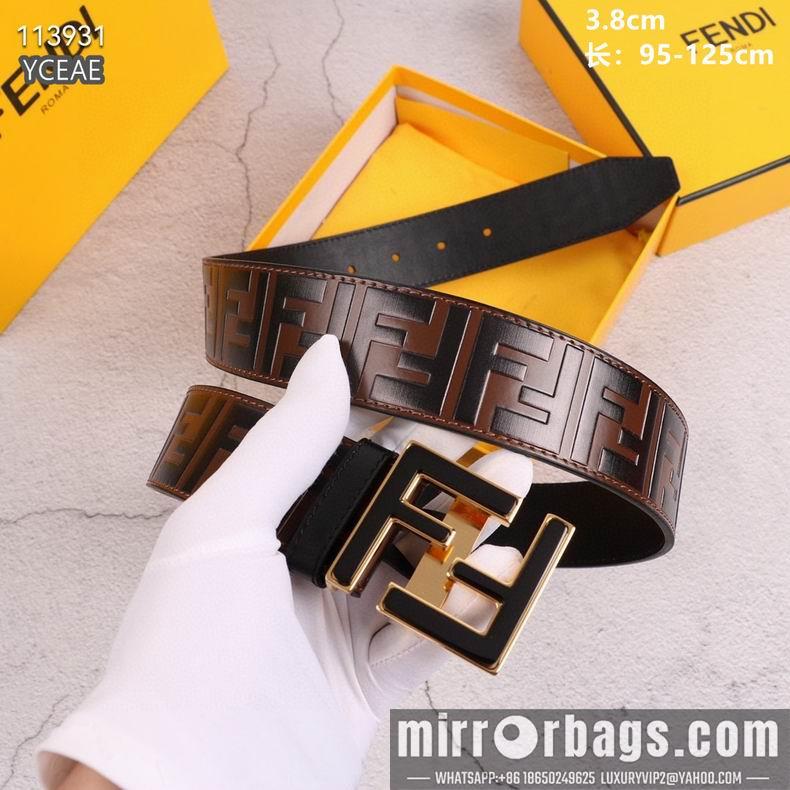 Fendi Belt 38mmX95-125cm 8L03