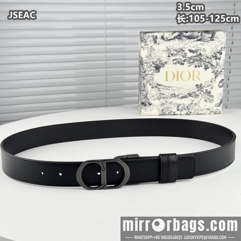 Dior belt 35mmX105-125cm 8L35