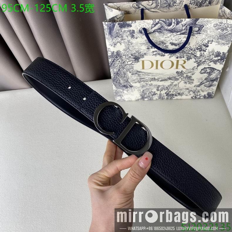 Dior belt 35mmX95-125cm 7D09