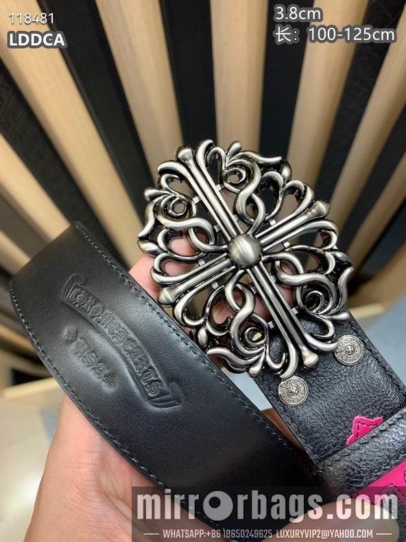 Chrome Hearts belt 38mmX100-125cm 8L23