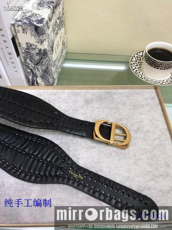 Dior Belt 70mm 95-125cm 8L01
