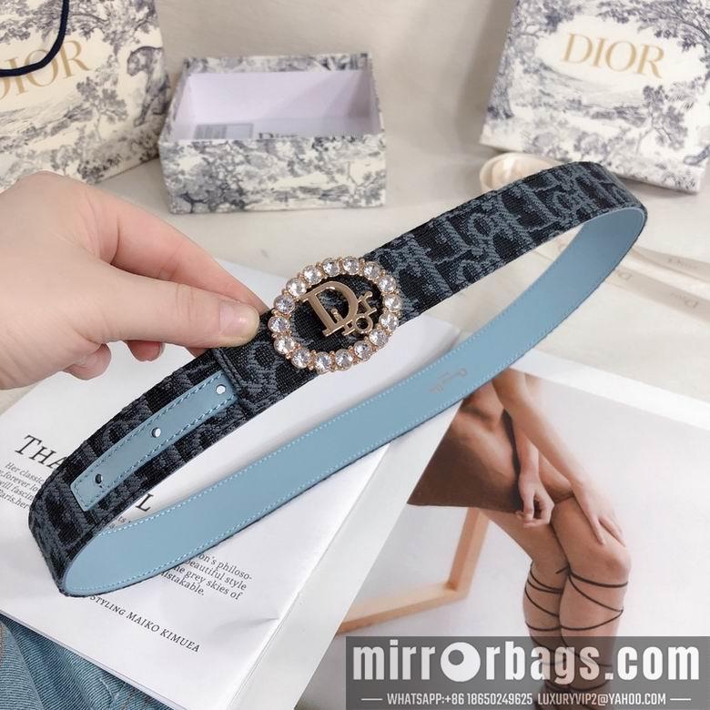 Dior Belt 30mmX95-110cm 7d07