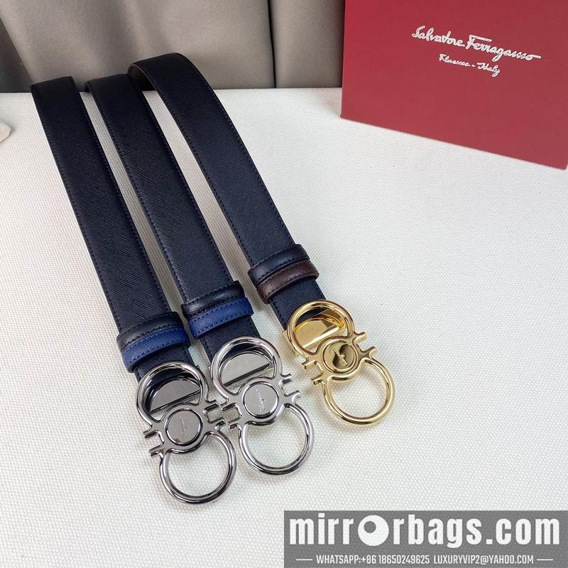 Ferragamo belt 35mmX95-125cm 7D05