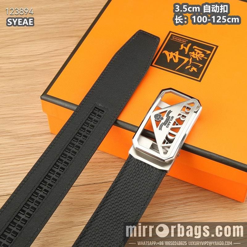 Prada belt 35mmX100-125cm 8L55