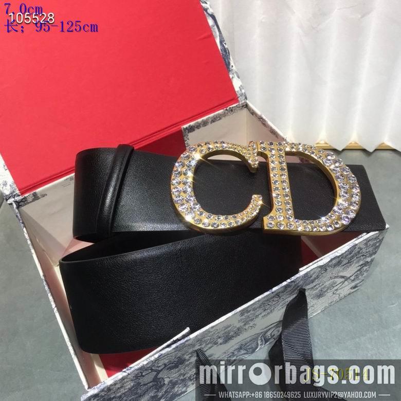 Dior Belt 70mm 95-125cm 8L03