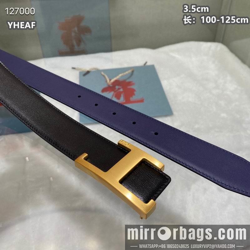 TOD's belt 35mmX100-125cm 8L10