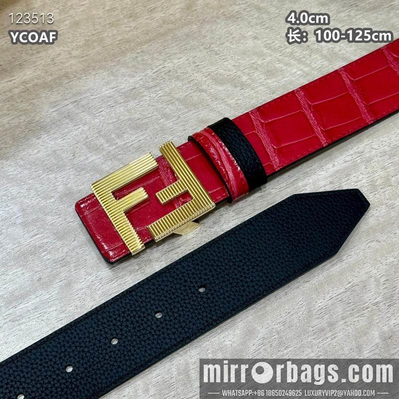 Fendi belt 40mmX100-125cm 8L34
