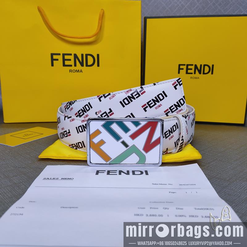 Fendi belt 38mmX80-125cm lb02