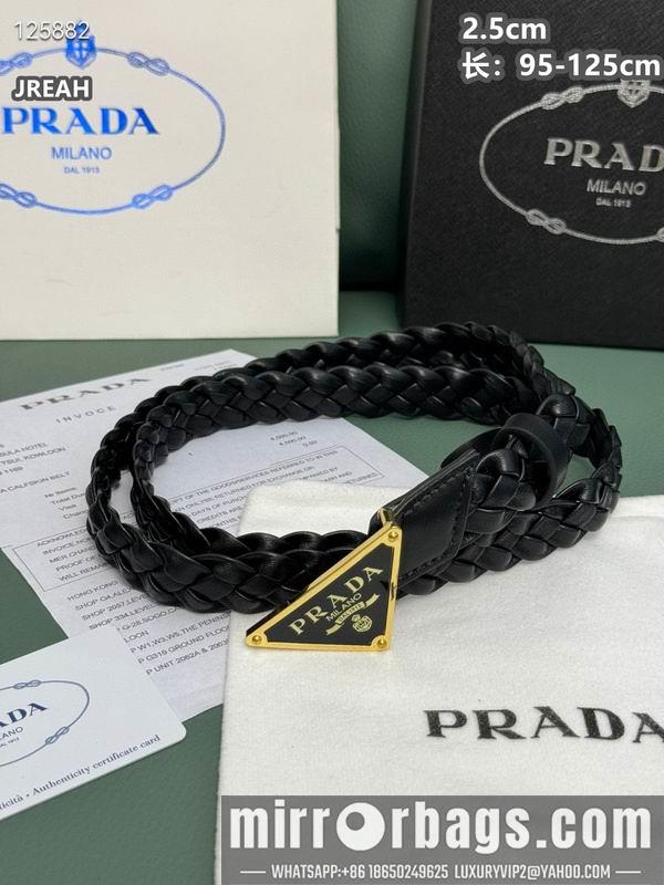 Prada belt 25mmX95-125cm 8L01