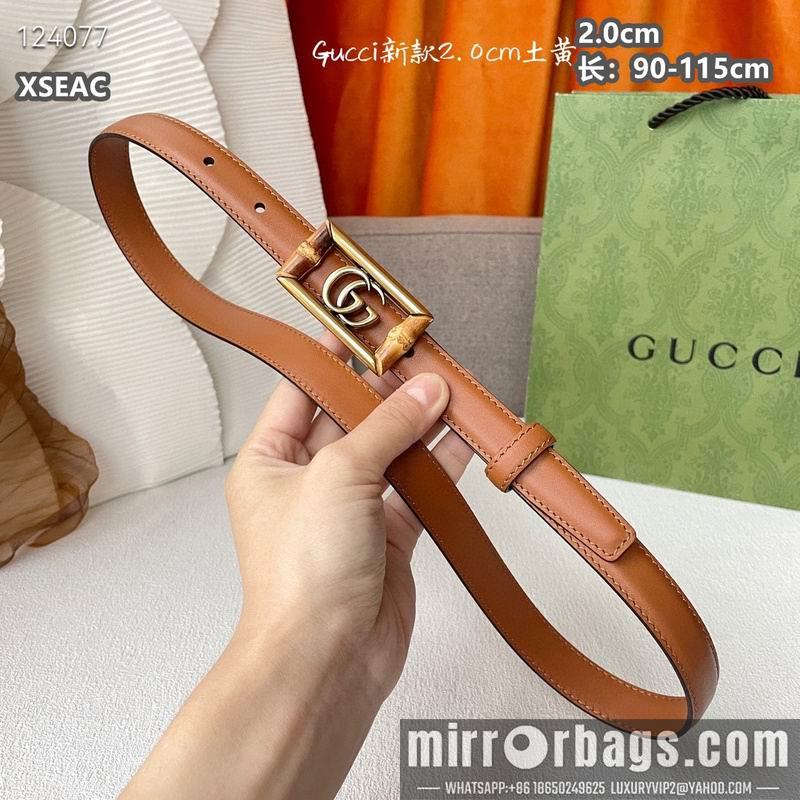 Gucci belt 20mmX90-115cm 8L19