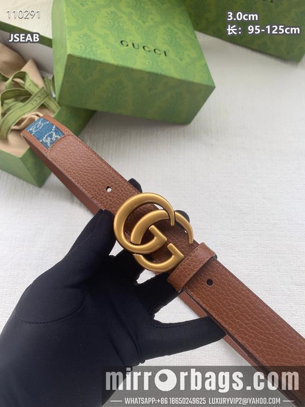 Gucci belt 30mmX95-125cm 8L16