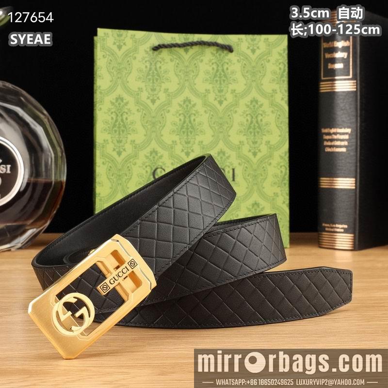 Gucci belt 35mmX100-125cm 8L98