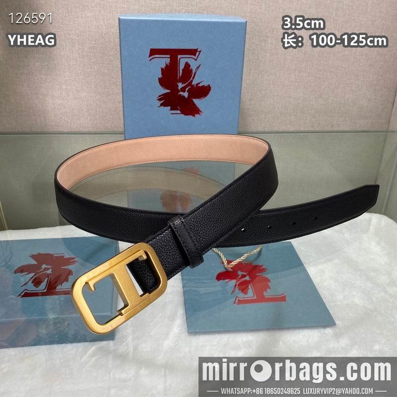 Tod's belt 35mmX100-125cm 8L03