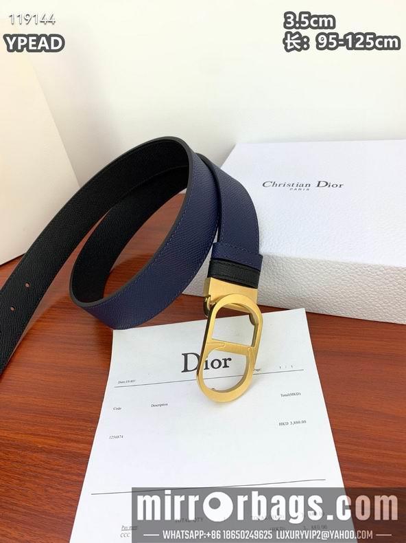 Dior belt 35mmX95-125cm 8L14