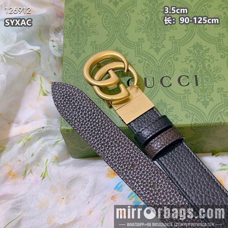 Gucci belt 35mmX90-125cm 8L71