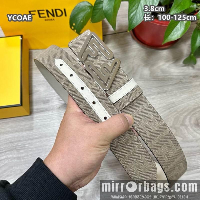 Fendi belt 38mmX100-125cm 8L30