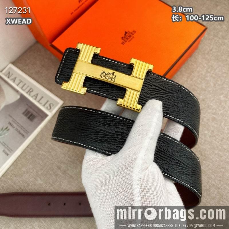Hermes belt 38mmX100-125cm 8L54