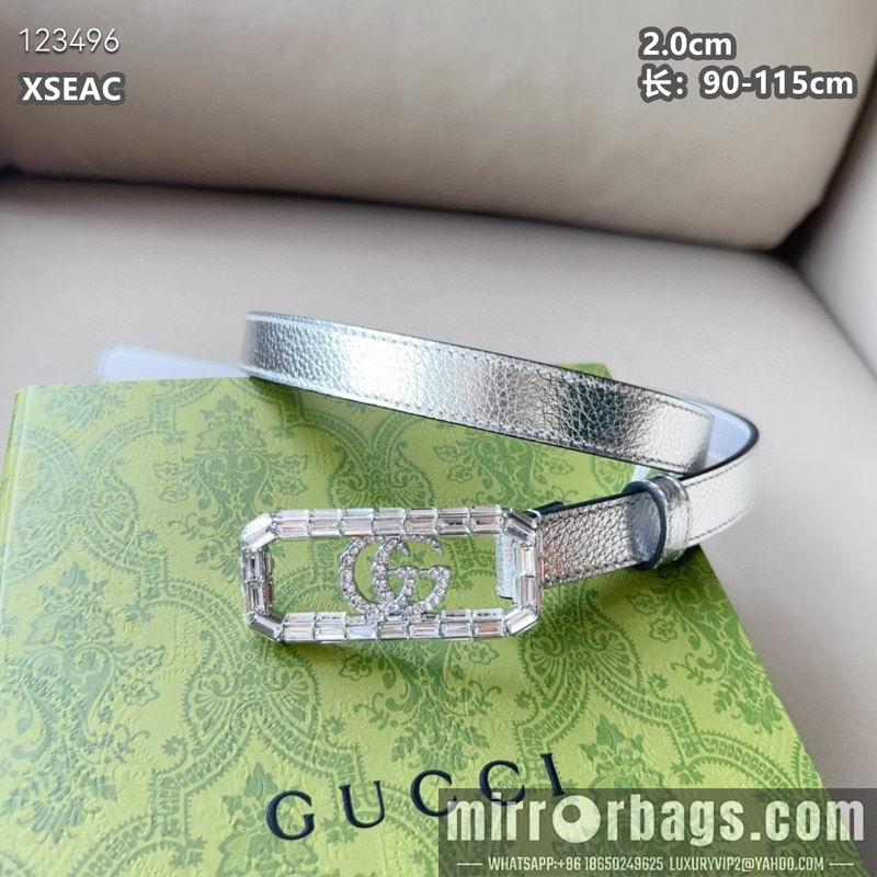 Gucci belt 20mmX90-115cm 8L23