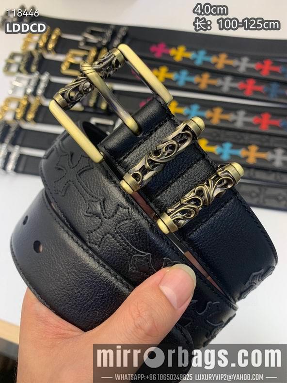 Chrome Hearts belt 38mmX100-125cm 8L25
