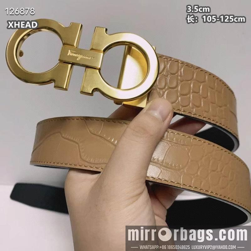 Ferragamo belt 35mmX105-125cm 8L111