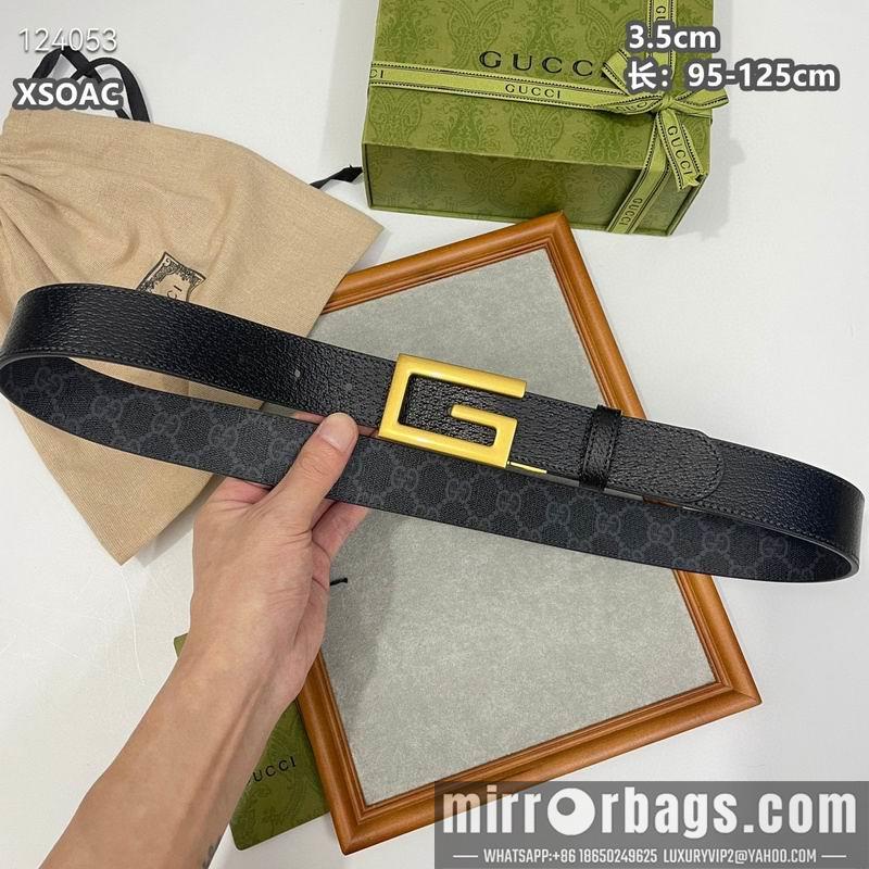Gucci belt 35mmX95-125cm 8L10