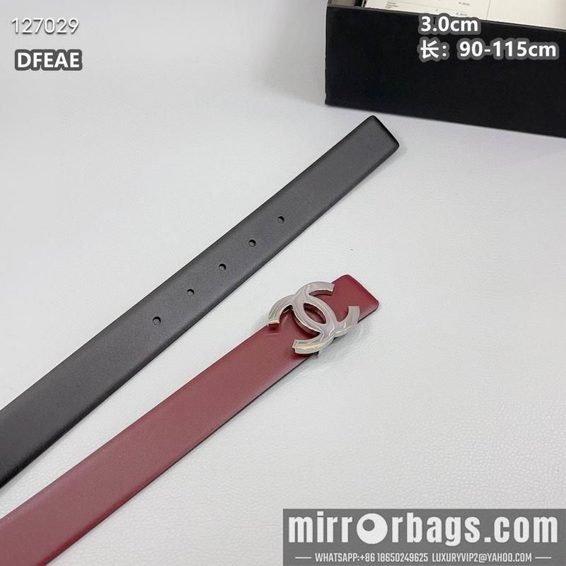 Chanel belt 30mmX90-115cm 8L31